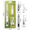 EVOD MT3 + H2 블리스 터 키트 650 900 mAh UGO V II Vape 펜 배터리 Mt3 분무기 Clearomizer 510 충전기 스타터 키트 팩 전자 담배 기화기