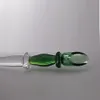 125mm glas dabber verktyg med vaxuppsamling glas dab verktyg för kvarts banger en till två oljeplatta dab verktyg glas bong vattenrör tillbehör