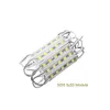 1000pcs / lot DC12V 5050 5 LED 모듈 조명 DC12V 방수 LED 모듈 20PCS 당 흰색 따뜻한 흰색