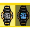 2020 Smael Kids Watches Boys Quartz腕時計学生スポーツウォッチ50m防水目覚まし時計0508子供時計紹介