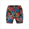 2022 Nya Sommarpojkar Gentleman Sätter Barn Kortärmad T-shirt + Floral Shorts 2PCS Set Boy Suit Kids Outfits 100-110-120-130-140cm