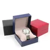 Leather Paper Litchi Pattern Durable Clamshell Demo Gift Box Bracelet Jewelry Watch Gift Box Storage Box Cheap Whole6655291