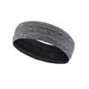 Silikon atmungsaktives Kopfband Solid Color Sport trainieren laufende Haarbänder Sweatband Headwraps