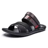 Luxe Cuir Men 39 S Sandals Leather Mens Summer 2020 New Beach Roman Casual Fashion Black Sandale Homme Sandalias HOMBRE1