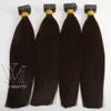 VMAE TOP GRADE 11A منغوليان غير معالج غير معالجة اللون الطبيعي مزدوج رسم صالون شريط مستقيم في تمديد الشعر البشري