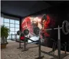 WDBH 3d خلفيات مخصص صور شخصية الإبداعية التايكوندو الملاكمة اليوغا فنون الدفاع عن النفس رياضة ديكور المنزل 3d الجداريات الجداريات خلفية للجدران 3 د