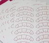Kağıt Yamalar Kirpik sticker Altında Göz Pedleri Kirpik Kirpik Uzatma Kağıt Yamalar Göz İpuçları Sticker Sarar Makyaj Araçları