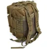 34L taktyczny pakiet szturmowy plecak armia Waterproof Waterproof Bug -Out Torba Mały plecak na wycieczki na zewnątrz Huntingkhaki4499226