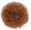 Hot style Afro bladerdeeg Korte paardenstaart Kinky Curly Buns goedkoop haar Chignon haarstukje clip in Bun voor zwarte vrouwen