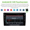 سيارة فيديو GPS الملاحة العالمي راديو مع HD لمس بلوتوث دعم USB Carplay TPMS 10.1 بوصة Android
