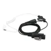 2-pin Air Tube Throat Mic Headset Oortelefoon voor Motorola GP300 88 2000 CT150 Radio