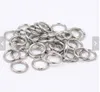 1000 stks / tassen groothandel prijs dun 0,3 * 5mm maat jump ring roestvrij stalen split ringen diy sieraden bevindingen