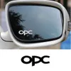 2pcs for Opel Opc Logo Badge Glass Effect Car Styling Wing Mirror Decal Stickers for Opel Car Styling