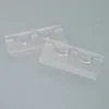 bandeja titular em branco transparente 100pcs atacado círculo redondas bandejas chicote claras de plástico para embalagem caixa de cílios recipiente caso