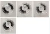 High Ganska Mink Lashes 3D Silk Protein Mink False Eyelashes Mjuka naturliga tjocka falska ögonfransar Ögonfransar Förlängning Makeup 28 Style1089124