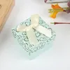 [DDisplay] 5 * 5 * 3,8 cm Scatola di imballaggio per gioielli Sweety Heart con fiocco Regalo di compleanno Anello Custodia per orecchini Scatola di immagazzinaggio Amanti Braccialetto Contenitore di gioielli