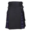 Men's Pants Gothic Style Mens Vintage Kilt Scotland Fashion Kendo Pocket Skirts Scottish Clothing Pleated Skirt 19Sep261