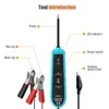 Diagnostiska verktyg EM285 6-24V DC Power Probe Car Electric Circuit Tester Automotive Elektriskt system Kabeltabell1302U