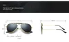 الفاخرة عالية الجودة الطيار النظارات الشمسية النساء الرجال العلامة التجارية تصميم الأزياء خمر الرياضة القيادة نظارات شمسية uv400 حملق مع صندوق البيع بالتجزئة وحقيبة