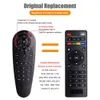 G30S Aero Mouse Wireless Google Voice Air Mouses 33 keys IR learnings Gyro Smart remote control for android tv box Mini PC