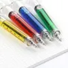 Creative Ballpoint Pens syringe needle Ballpoint Pens needle ball pen trick of children's toys for students Ink Color black or blue