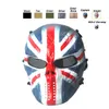 Tactical Airsoft Cosplay Schedel Masker Apparatuur Outdoor Schieten Sport Bescherming Gear Full Face NO03-101