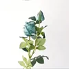 5 Pcs/Lot fleurs artificielles soie bulgare rose branche unique européenne fausse fleur décoration de la maison mariage fond décor bricolage couronne