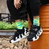 Yüksek Kalite Pamuk Paten Yürüyüş Tie Dye çoraplar tasarımcının çorap EJY469 Running 6 renk Erkekler Kadınlar Çorap Diz-yüksek Komik Bisiklet çorap