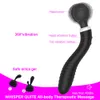 AV Vibrador Sex Toys for Woman Clitóris Estimulador 10 velocidade de vibração G Spot vibrando Dildo para a mulher J1850