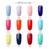 Zestawy do paznokci Zestaw Polski na 12pc/zestaw Rainbow Błyszcząca manicure Glitter Zestaw akrylowy