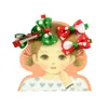 Cute Hair Clip Girls Baby Ribbon Bow Hair Clip Kids Bowknot Hairpin Children Hair Accessories Boutique Christmas Ornaments
