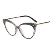 All'ingrosso-Cat Eye Occhiali da sole Frame Clear Fashion Occhiali da vista Montature per occhiali da donna Miopia Occhiali da vista Occhiali all'ingrosso