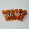 Mehrfachklassifizierung Mini-Glaspfeifen Klares Rohr 5 Farben ni Rauchergriffpfeifen Rauchpfeife Hochwertige Ölbrenner Handpfeife RAM02