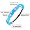 Voleibol das meninas Headbands nenhuma slip ajustável Hairband desportivos Atividade