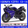 yzf r1 fairing kit blue