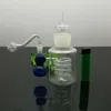 Pfeifen Aeecssories Glas-Wasserpfeifen Bongs Externer Kürbisteller Milchflaschenkessel aus Seidenglas, Wasserkessel zum Rauchen
