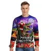 Boże Narodzenie bluza z kapturem 3d śmieszne mężczyźni bluzy bluza streetwear hip hop pulower z kapturem mężczyźni unisex kobiety na zewnątrz bluzy 018