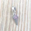 Andy Jewel Authentic 925 Sterling Silver Beads Ice Cream Cone Dangle Charms Passar European Pandora Style Jewelbelets Necklace 798801C