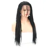 African fashion hot wig three-strand plait wig dirty dirty plait lace chemical fiber wig