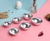 Горячие 3D алюминиевый шар Sphere кекса Tin DIY выпечки кондитерских изделий шарика Инструменты для литейной формы Mold кухни Пресс-формы Ванна бомба выпекание