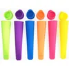 Popsicle Mold Silicone Colorful Ice Cube Mould DIY Summer Ice Cream Maker Ice Pop Maker Mold Free Shipping