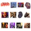 50PCS Waterproof Classical Jazz Music Style Stickers Wall Decals for DIY Laptop Luggage Guitar Headset Scrapbook Water Bottle Car 2100440