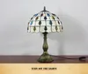 European retro Lamps creative stained glass bedroom bedside table lights bar restaurant bead lamp living room lighting TF0524490750