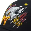 Liberwood United States Navy mit olivgestickten Baseballhut Native Pride Feather Cap US Eagle Unisex