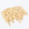 Disposable Fruit Fork Sticks Bamboo Food Picks Restaurant Buffet Cupcake Toppers Travel Picnic Festival Wedding Birthday Party Supplies