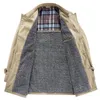Coats Men Coat 2019 Winter Thicken Trench Men's Blazer Business Casual Windbreaker Ytterkläder Jacket Male Clothes 6xl 7xl
