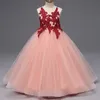 Vendita al dettaglio di abiti firmati di lusso per bambini Abiti per ragazze di fiori Abiti da cerimonia Bambini039s Abbigliamento Elegante principessa Festa formale G6023476