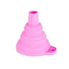 Mini Silicone Collapsible Funnel Foldable Funnel for Liquid Transfer Hot Sale Kitchen Gadgets