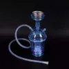 Conjunto de xícara de narguilé portátil com luz LED Light Travel barata chicha plástico sheesha portátil pequeno carro de varejo copo de copo shisha com l2371153