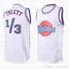 preto NCAA 22 Bill Murray Esquadrão Space 2 Jam Coelho Filme Jersey Michael 23 JD 10 Lola Basketball Jersey